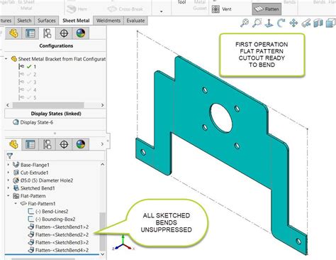 how to start a sheet metal part in solidworks 2015|solidworks sheet metal template.